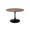 Housecraft Maru Eettafel Marmerlook Rond 110 cm Bruin