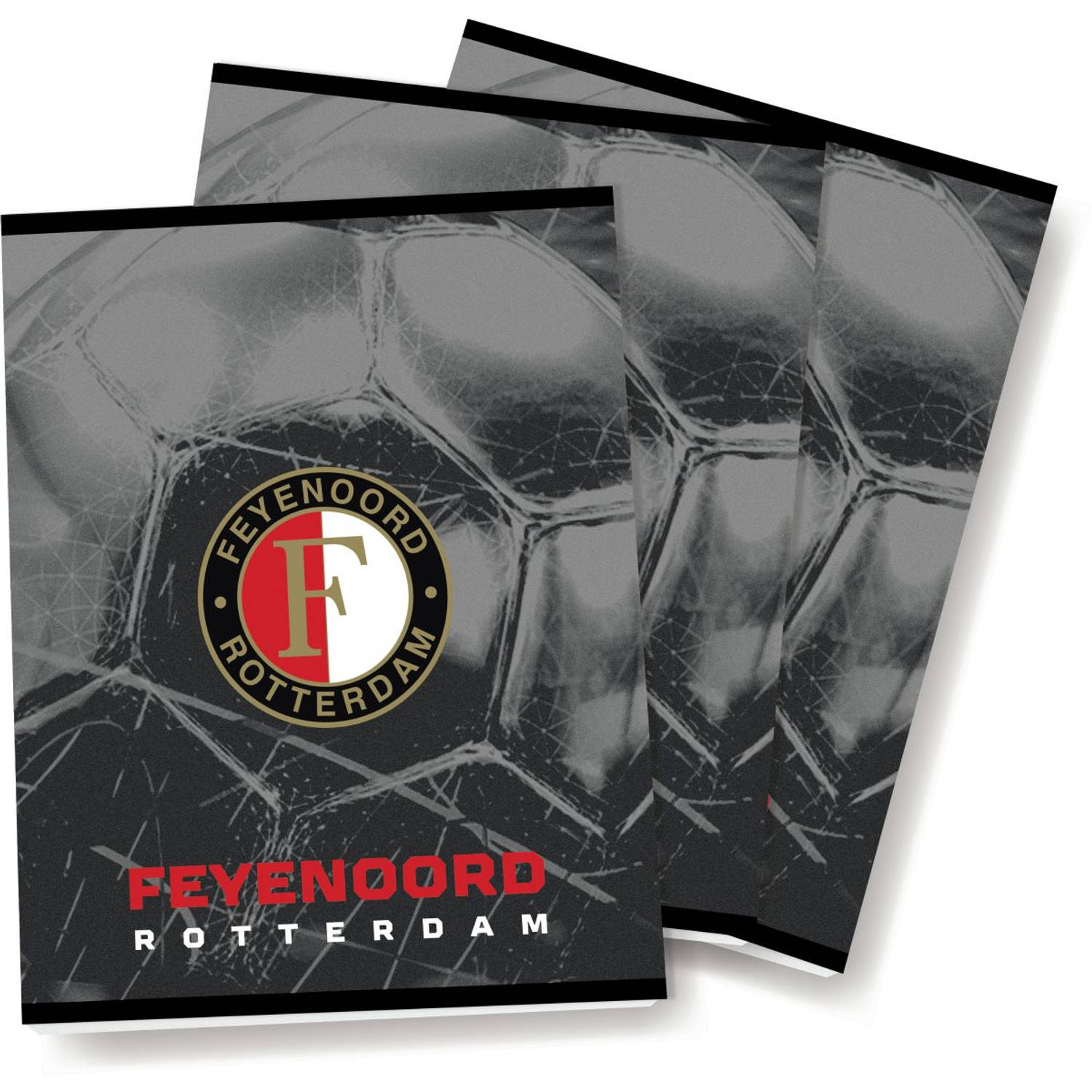 Feyenoord - A5 schrift - 3 Pak