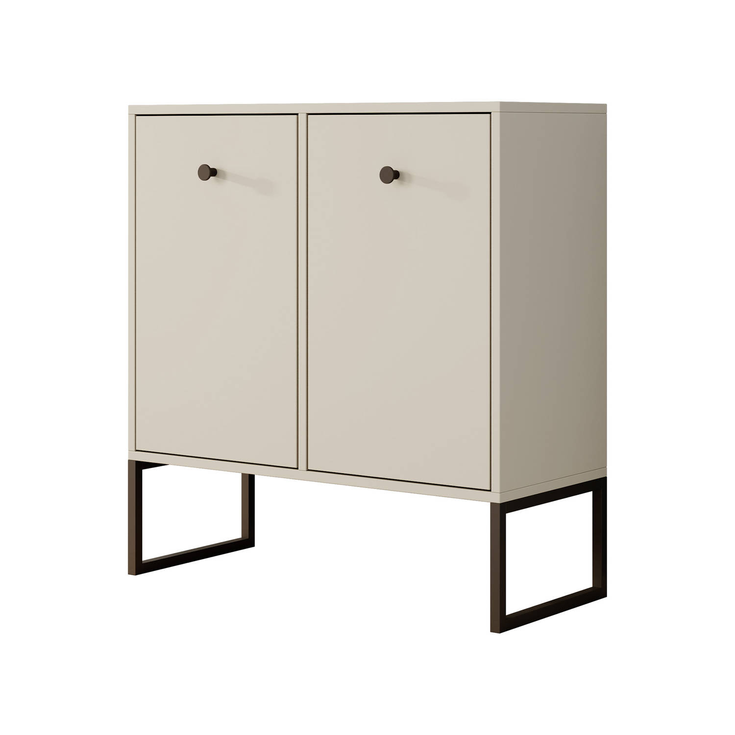 Meubella Dressoir Lyndall - Beige - 77 cm