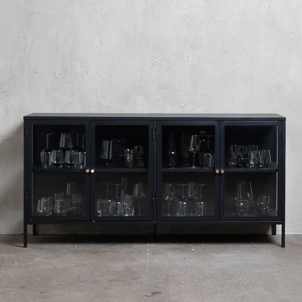 Ragnar dressoir - 170 cm - zwart
