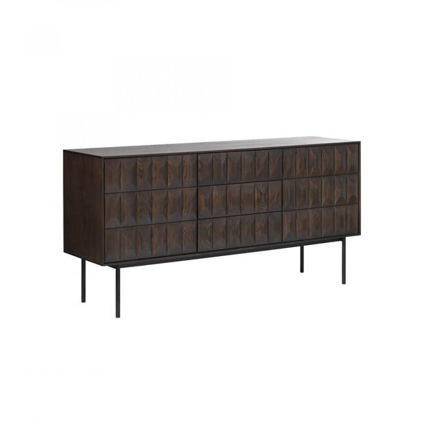 Magnus eiken dressoir - 160 cm - espresso