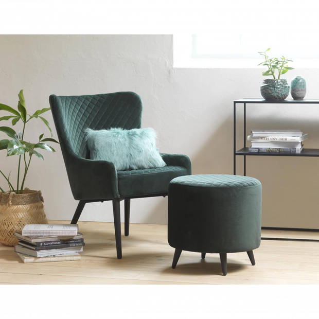 Dora sidetable 90 cm - zwart