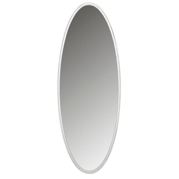 Korpela spiegel ovaal wit