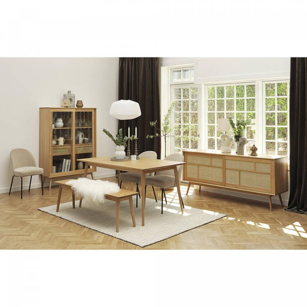 Ivar eiken dressoir - 180 cm - naturel