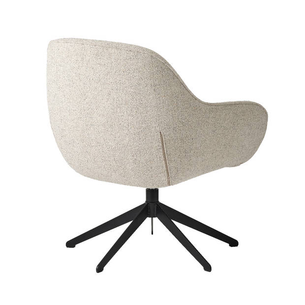 Mikkel draaibare fauteuil - wit