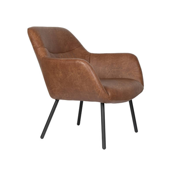 Kasey fauteuil - vintage bruin