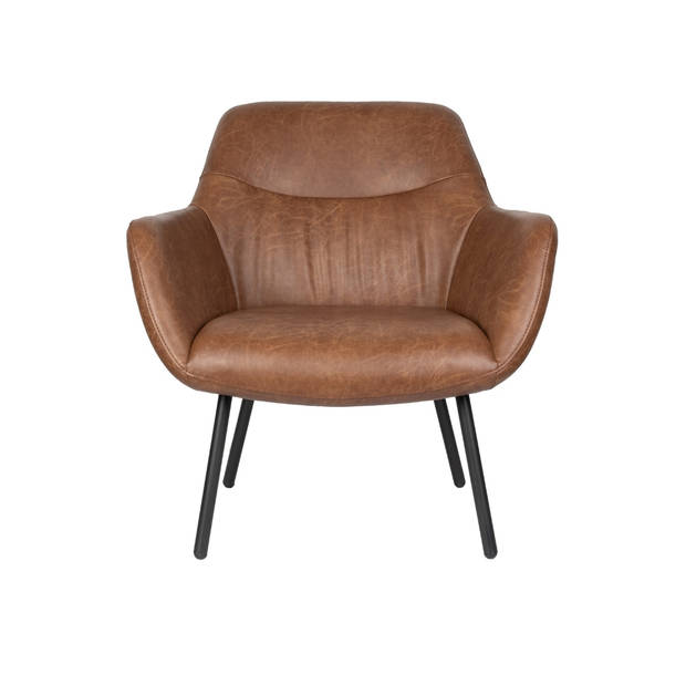 Kasey fauteuil - vintage bruin