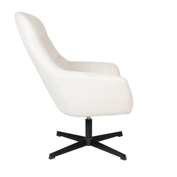 Odense lounge chair stof wit