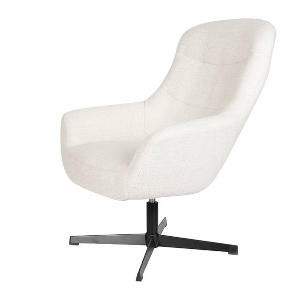 Odense lounge chair stof wit