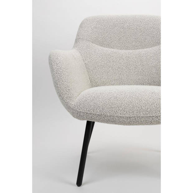 Kasey fauteuil boucle - beige