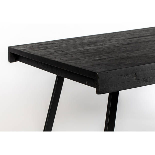 Sauda eettafel 200 cm zwart