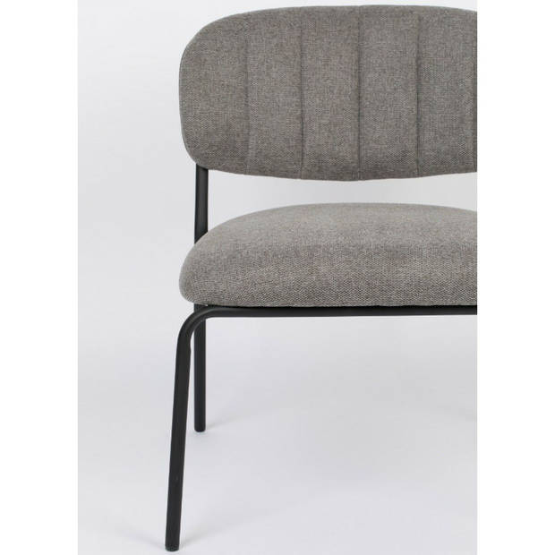 Viken fauteuil grijs/zwart