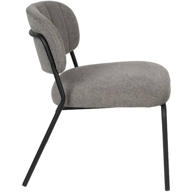 Viken fauteuil grijs/zwart