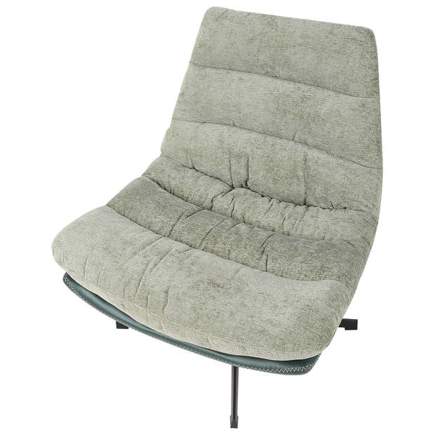 Beliani TOVIK - Fauteuil-Groen-Chenille