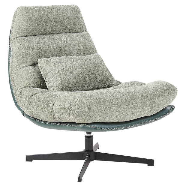 Beliani TOVIK - Fauteuil-Groen-Chenille