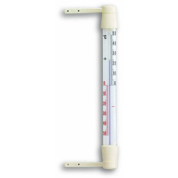 TFA raamthermometer kunststof 20cm wit