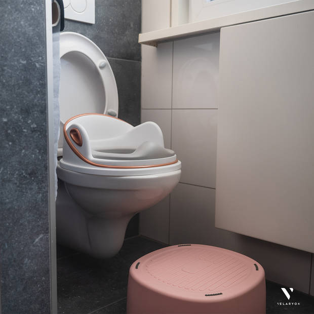 Velaryon Potje peuter - Roze - 3 in 1 - Potje met deksel - tot 21KG - WC verkleiner - Plaspotje