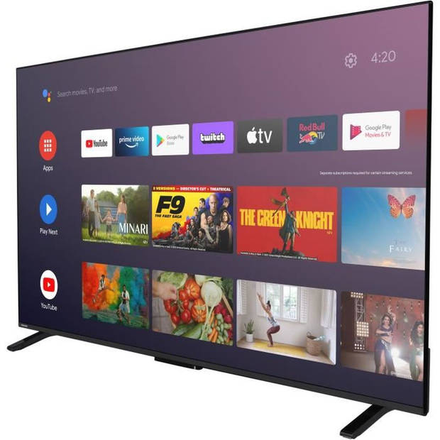 led-tv - toshiba - 65ua2363dg - 65'' (164 cm) - 4k uhd 3840x2160 - dolby vision - android smart tv - 3xhdmi