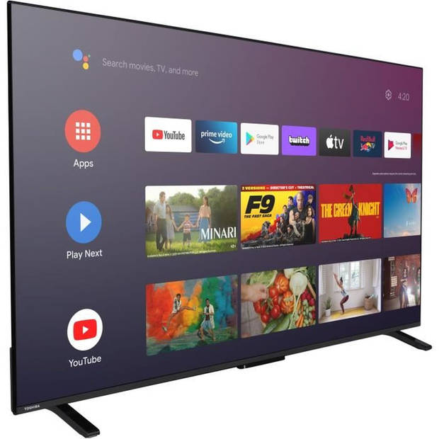 led-tv - toshiba - 65ua2363dg - 65'' (164 cm) - 4k uhd 3840x2160 - dolby vision - android smart tv - 3xhdmi