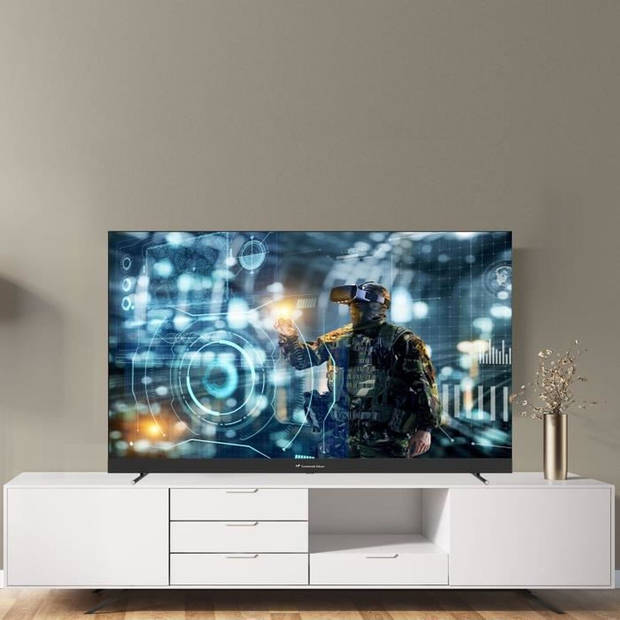 Continental Edison - led tv - 4k uhd qled 144hz - 65 (164 cm) - smart google tv - wifi bluetooth - 4xhdmi