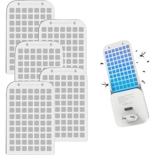 NIVADA Muggenstekker Glue Boards (5pcs) - Sticky Fly Trap - Insectenbestrijding
