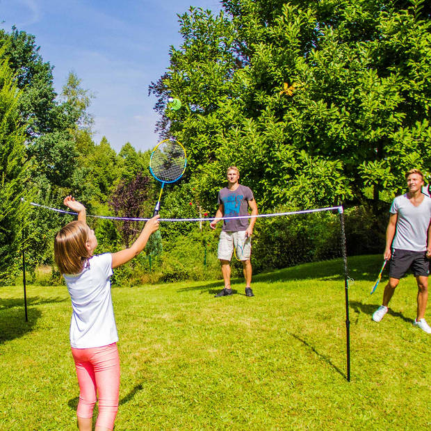 Talbot-Torro Family badmintonset inclusief net