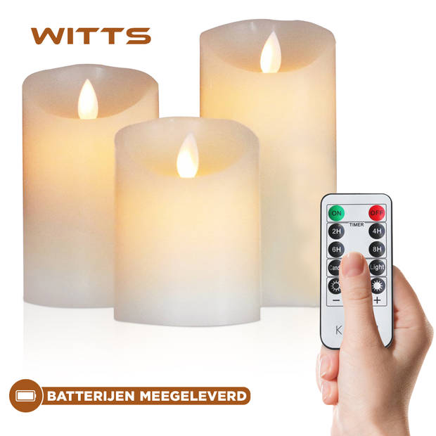 WITTS LED Kaarssen Batterijen meegeleverd