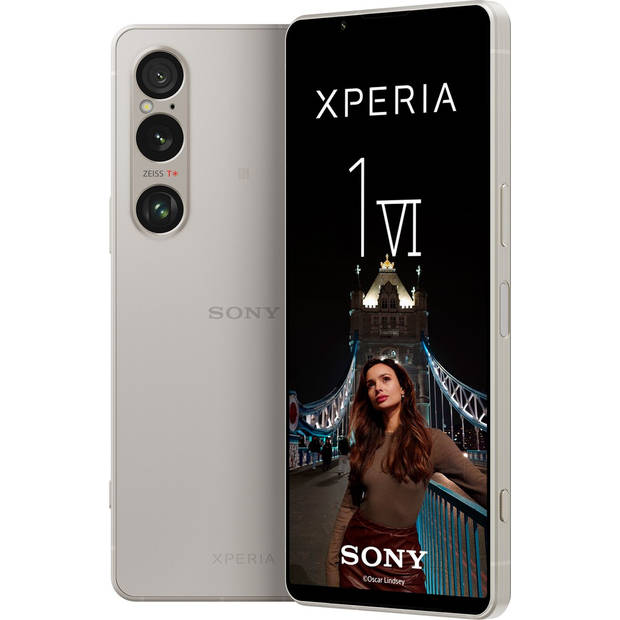 Sony - Xperia 1 VI - 5G - 256GB - Platinum Silver