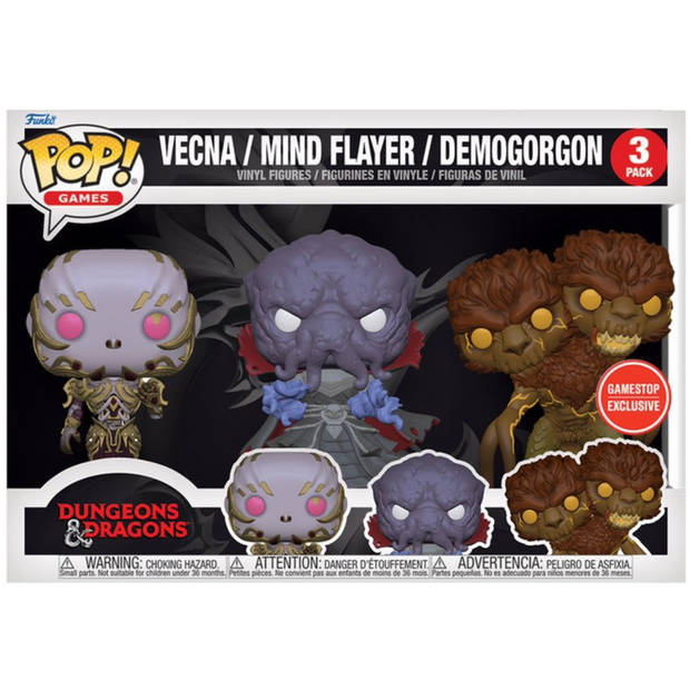 Pop Games: Dungeons & Dragons - 3-Pack (Special Edition) Funko Pop