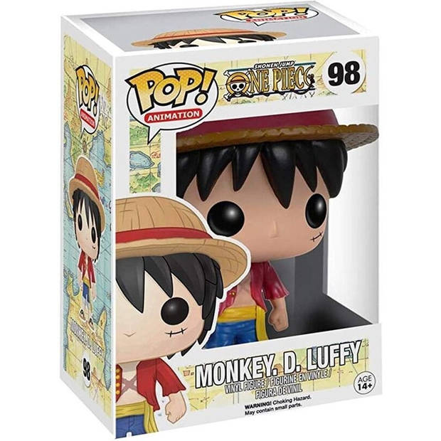 Pop Animation: One Piece - Monkey D. Luffy - Funko Pop #98