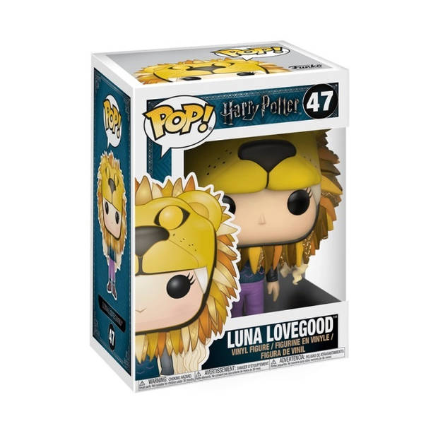 Pop Harry Potter: Luna Lovegood with Lion's Head Funko Pop #47