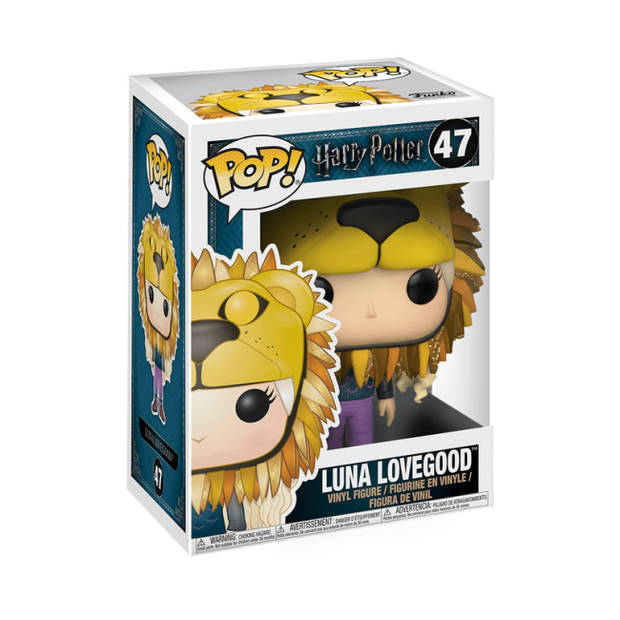 Pop Harry Potter: Luna Lovegood with Lion's Head - Funko Pop #47