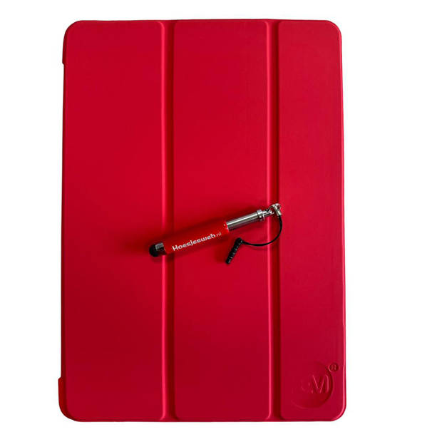 HEM Siliconen iPad Hoes geschikt voor iPad 10.5 (2017/2019) - iPad Pro 10.5 (2017) - iPad Air 3 10.5 (2019) - Rood -