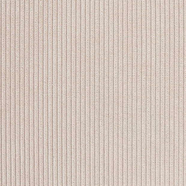 Beliani DOLVA - Hoekbank-Beige-Corduroy