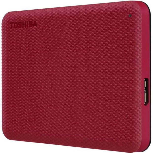 Externe harde schijf - TOSHIBA - Canvio Advance - 2 TB - Rood