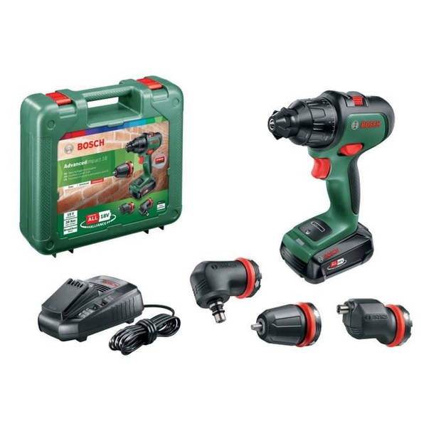 BOSCH klopboormachine - AdvancedImpact set 18 1 accu 2,5Ah