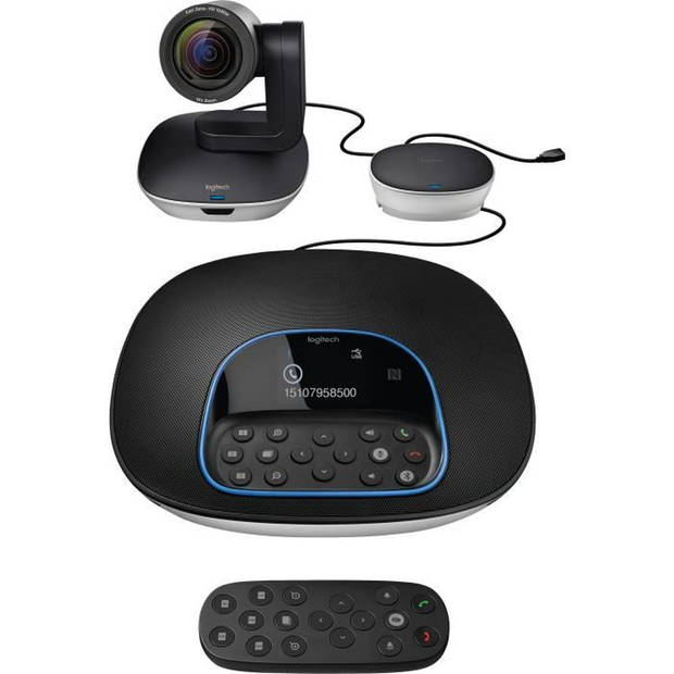 LOGITECH Videoconferentiekit - Maximaal 14 deelnemers - Microfoonverlenging