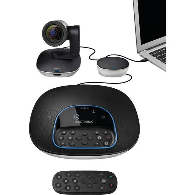 LOGITECH Videoconferentiekit - Maximaal 14 deelnemers - Microfoonverlenging