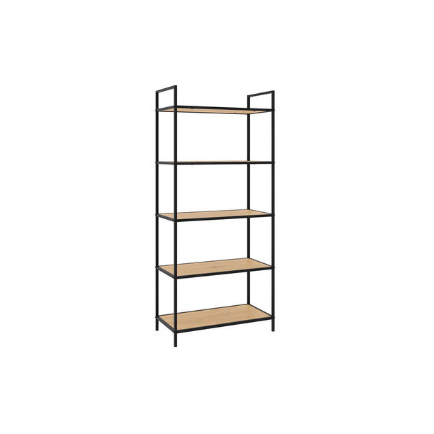 Giga Living - Boekenkast Naturel Eiken - Open Kast - 70x35x156cm - Altino