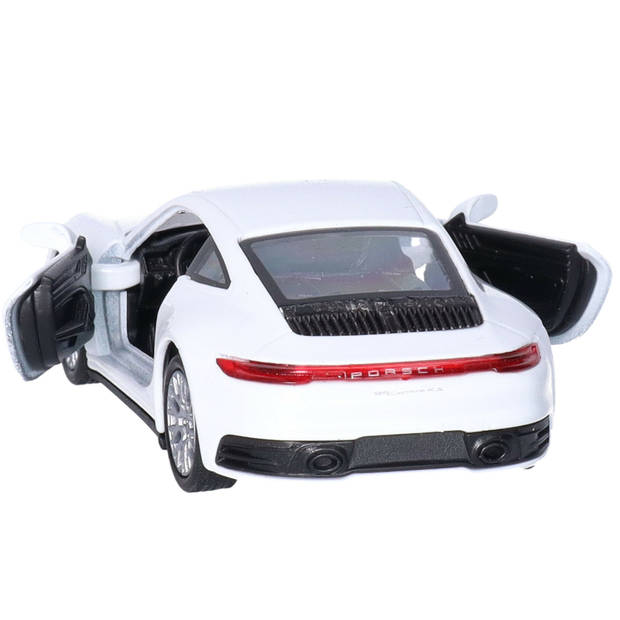 Welly Speelgoed Porsche auto - wit - die-cast metaal - 11 cm - Model 911 GT3 RS - Speelgoed auto's