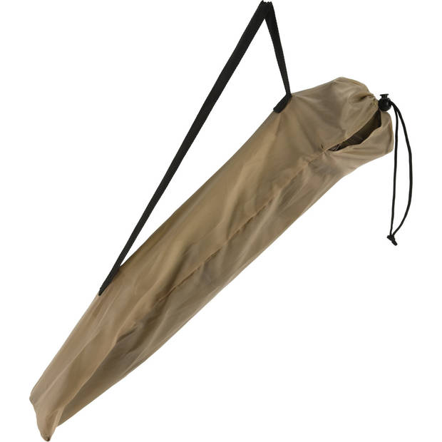 Redcliffs driepoot opvouwbaar zit krukje - army groen - metaal - 33x40 cm - visserskruk - Campingkrukjes