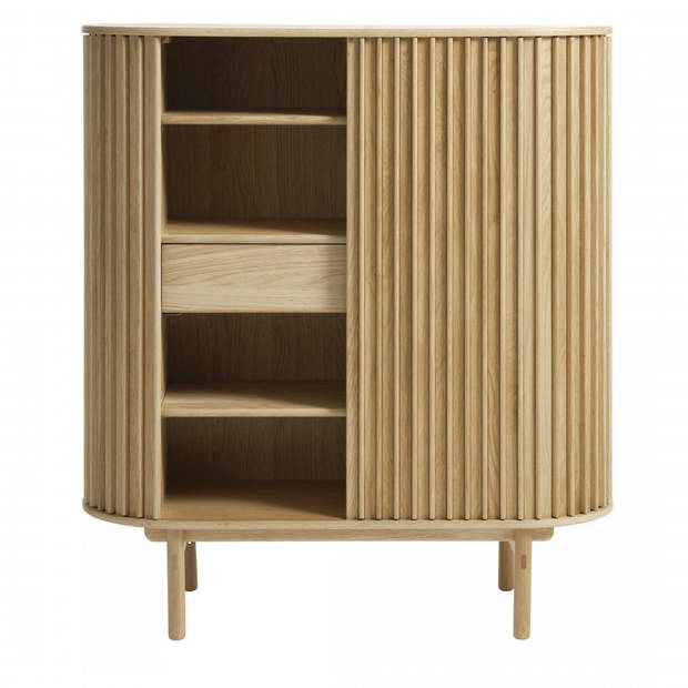 Leif eiken kabinet - 110 cm - naturel