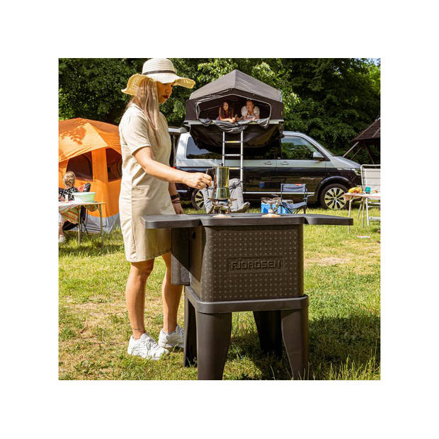 Fjordsen Freyja outdoor keuken - Lichtgewicht camping keuken - Slechts 8 KG en uitvouwbaar binnen 1 minuut