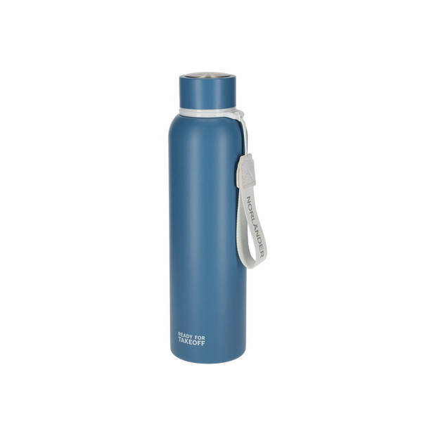 Norlander Thermosfles Oslo - 800 ML - RVS fles - tot 120 graden - Blauw