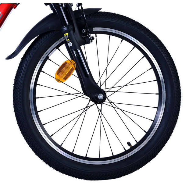 Volare Jongensfiets XC Race 20 Inch 26,5 cm Jongens 7V V-Brakes Rood/Grijs