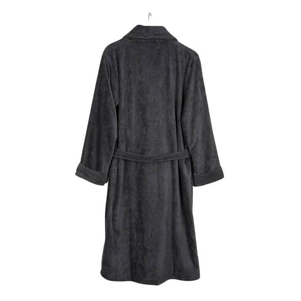 Walra Badjas Casual Robe - L/XL - 100% Katoen (BCI) - Antraciet