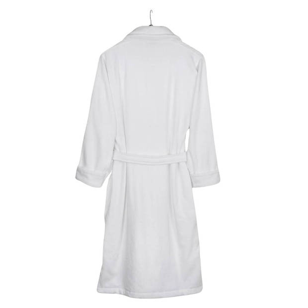 Walra Badjas Casual Robe - S/M - 100% Katoen (BCI) - Wit