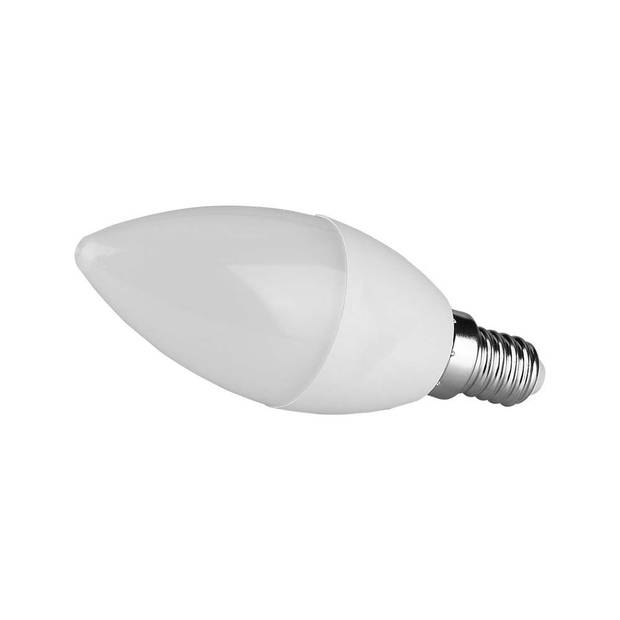 V-TAC VT-268-N LED Lampen - Kaars E14 - Samsung - IP20 - Wit - 6,5 Watt - 600 Lumen - 4000K - 5 Jaar