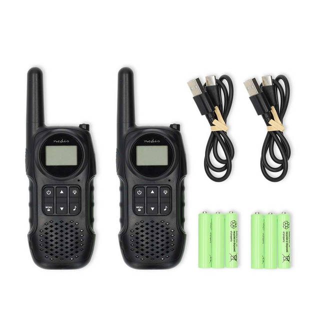 Nedis Walkie talkie Set - WLTK1050BK