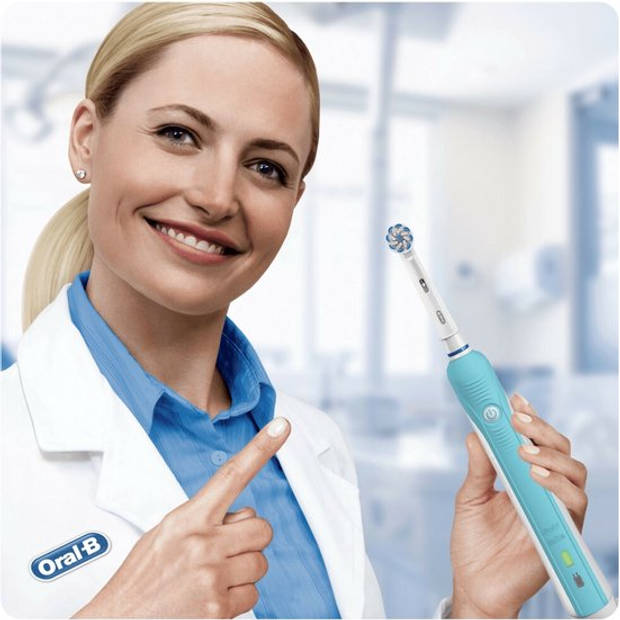 Oral-B PRO750 Sensi UltraThin - Elektrische tandenborstel - Inclusief Reisetui